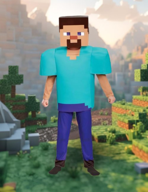 Minecraft Steve Costume