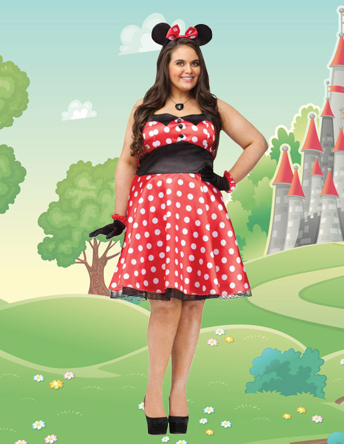 Plus Size Minnie Mouse Costume Plus Size Minnie Mouse Costume