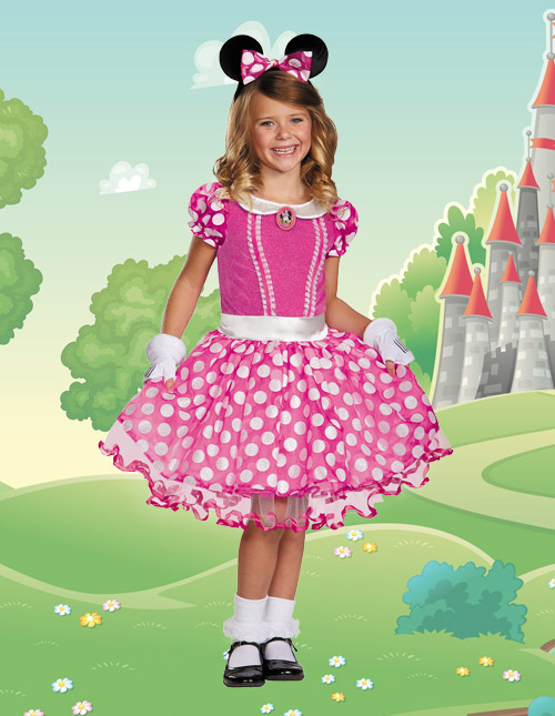 Girls Minnie Mouse Costume Girls Minnie Mouse Costume