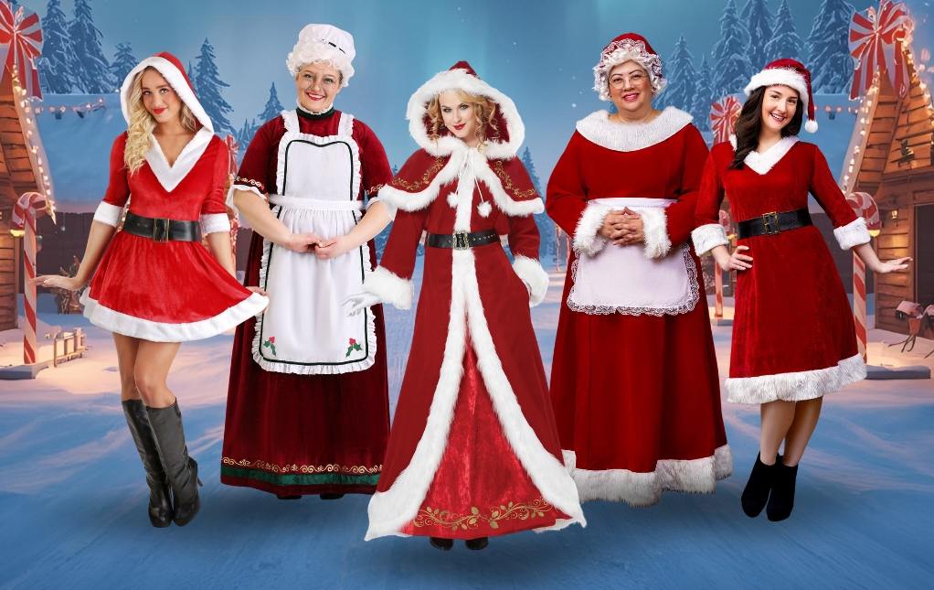 Mrs. Claus Costumes for Women Mrs. Claus Costumes for Women