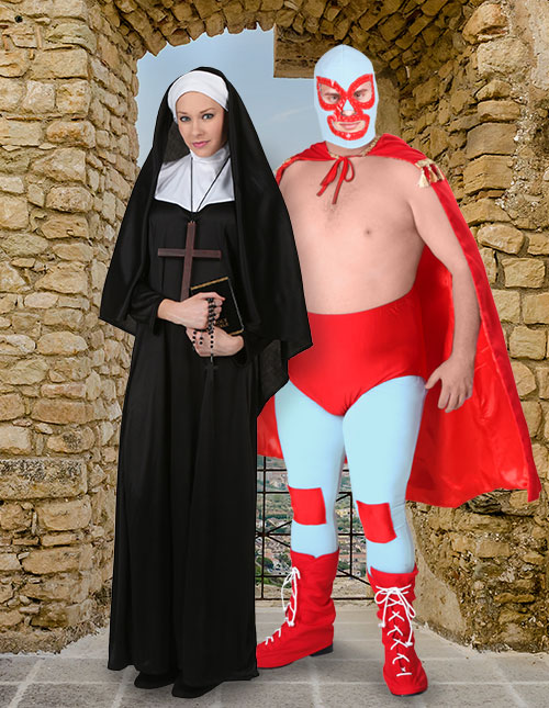 Nacho Libre and Nun Costume