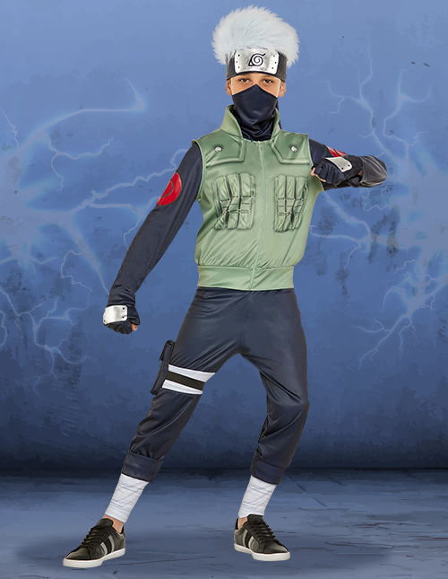 Naruto Halloween Costumes for Adults & Kids, kakashi from naruto