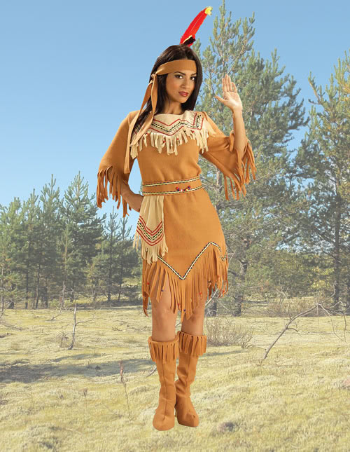 American Indian Maiden Nude - Native American Costumes - HalloweenCostumes.com