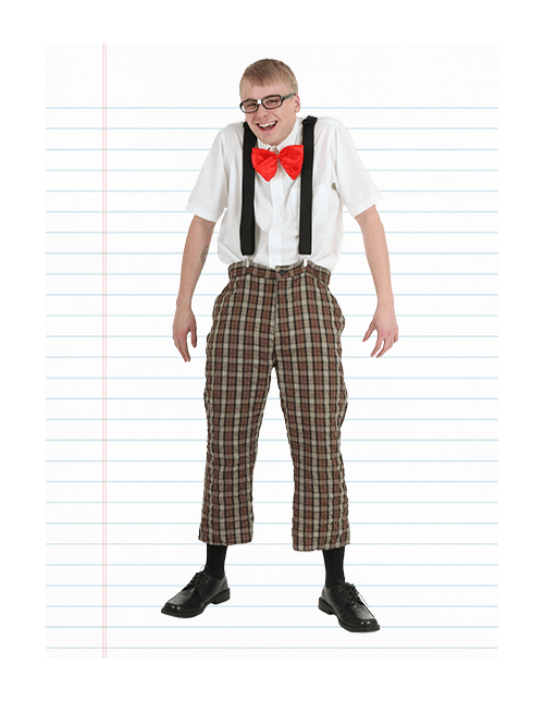 Men's Nerd Costume