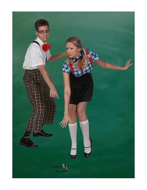 Cute nerd outlet costume