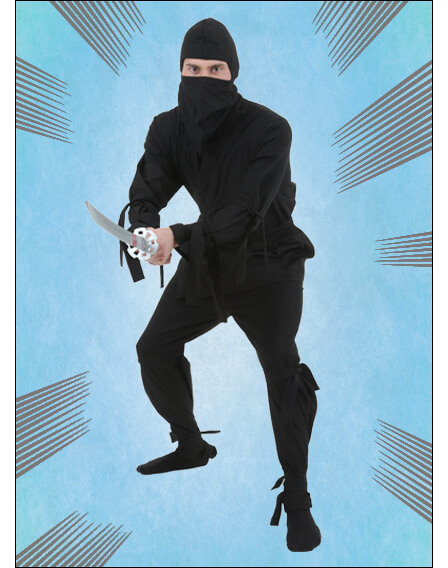 Ninja Costumes - Adult, Kids Ninja Halloween Costume