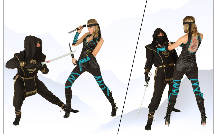 Ninja Couple Costumes