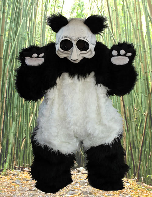 Zombie Panda Costume 
