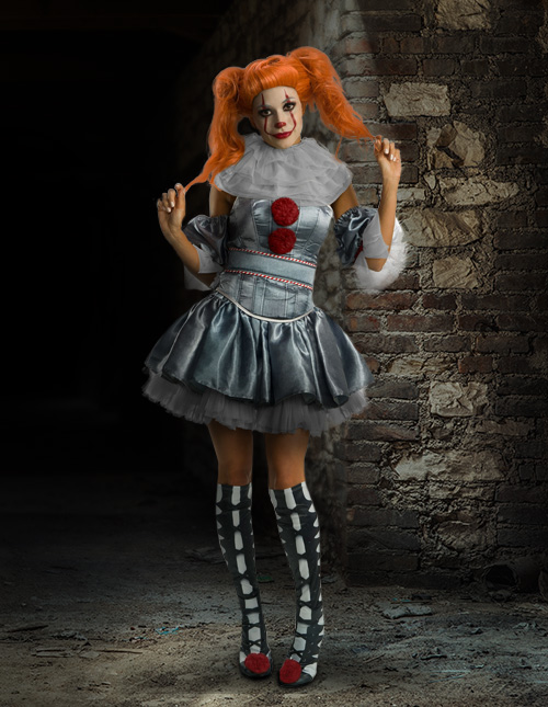 Pennywise Kostüm Frau 7321