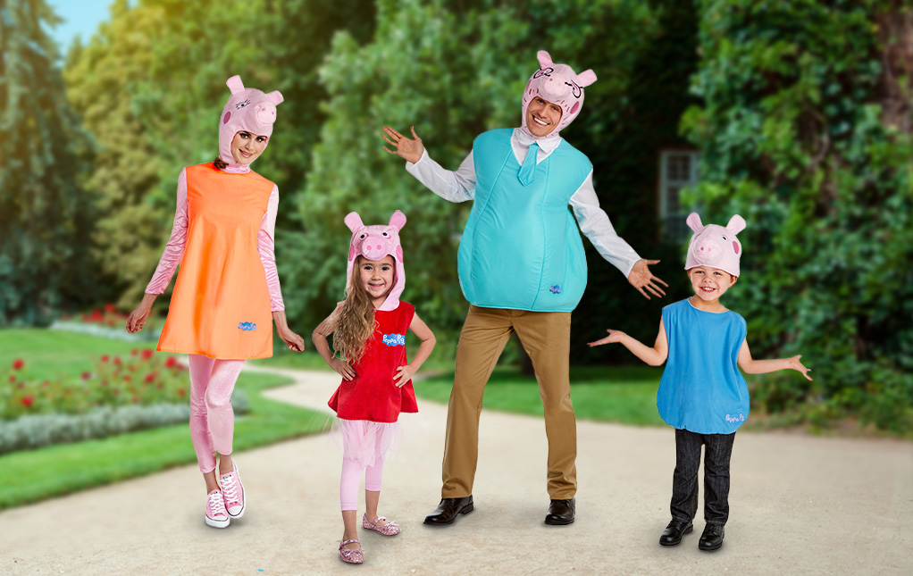 Peppa Pig Family Costume