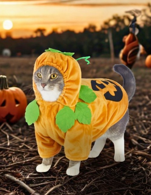 Cat Pumpkin Costume Cat Pumpkin Costume