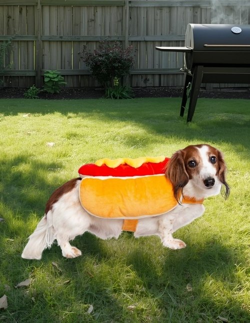 Hot Dog Dog Costume Hot Dog Dog Costume