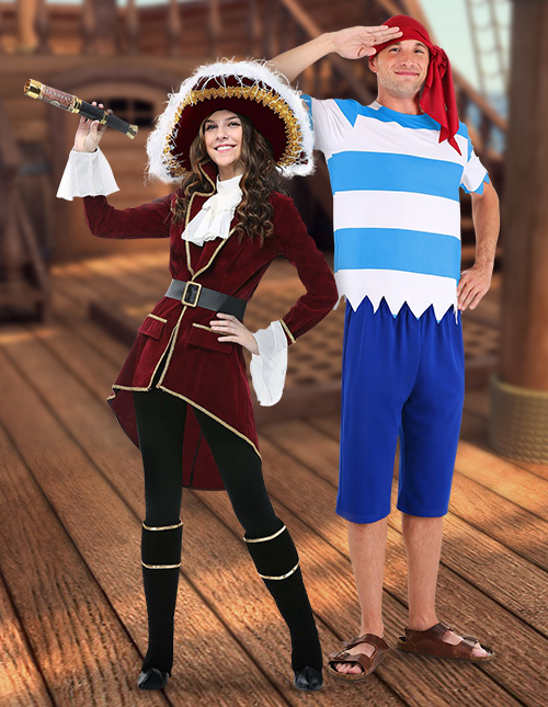  Sexy Captain Hook Costume Women