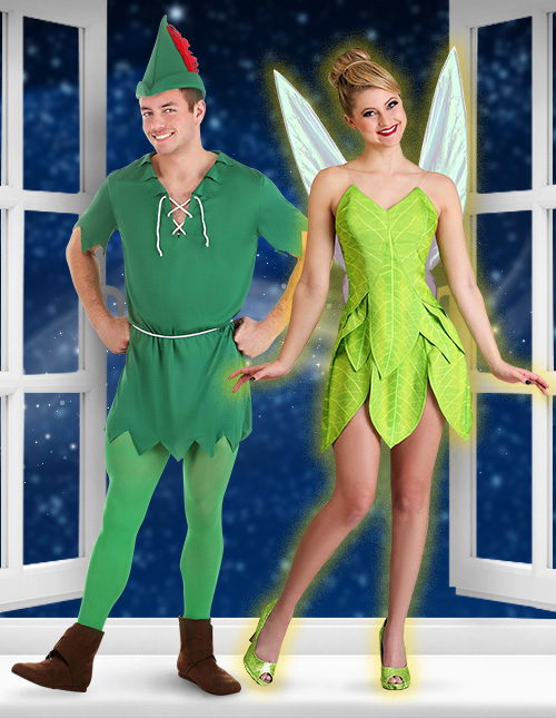 Peter Pan and Tinkerbell Costume