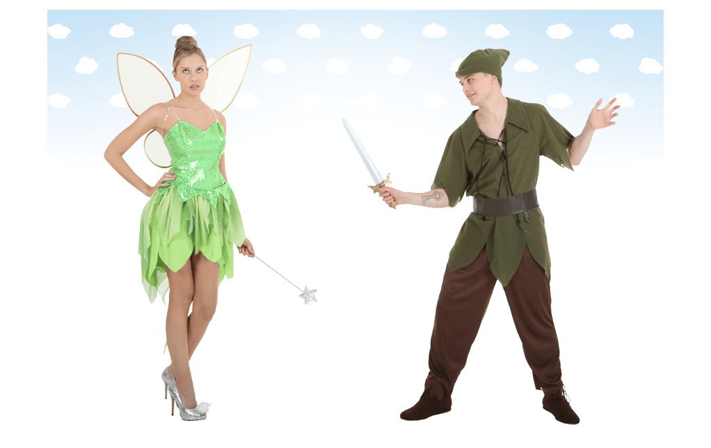 Tinker Bell and Peter Pan Costumes