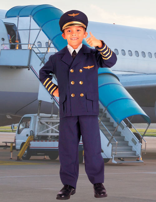 airline pilot uniform wings