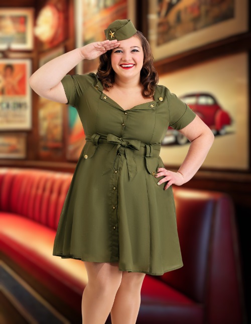 Plus Size Pin Up Dress