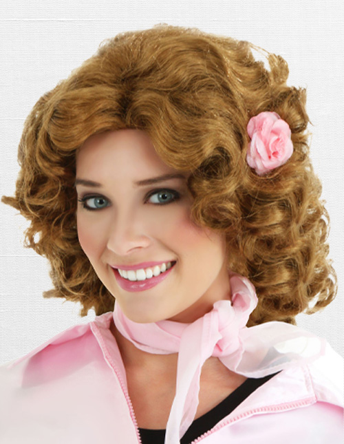 Halloweencostumes.com Medium Women Grease Ladies Pink Costume