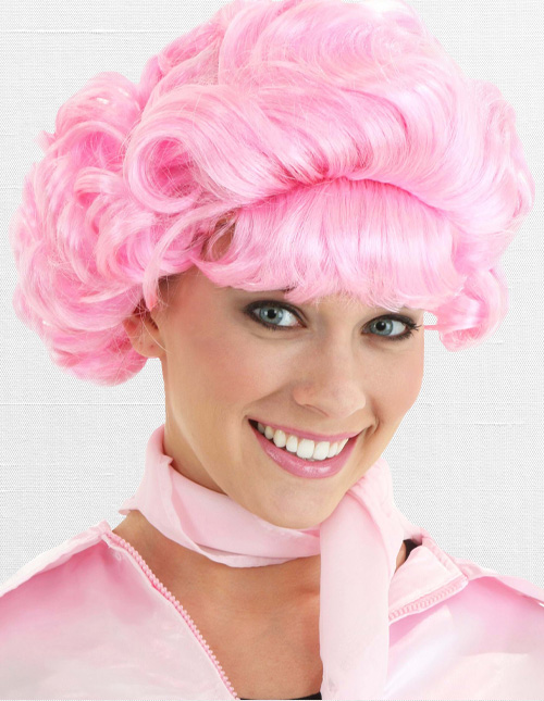 Halloweencostumes.com Medium Women Grease Ladies Pink Costume