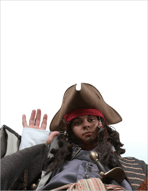 Captain Codfather could hardly believe his luck – he finally found a mermaid splashing about! Captain Codfather could hardly believe his luck – he finally found a mermaid splashing about!