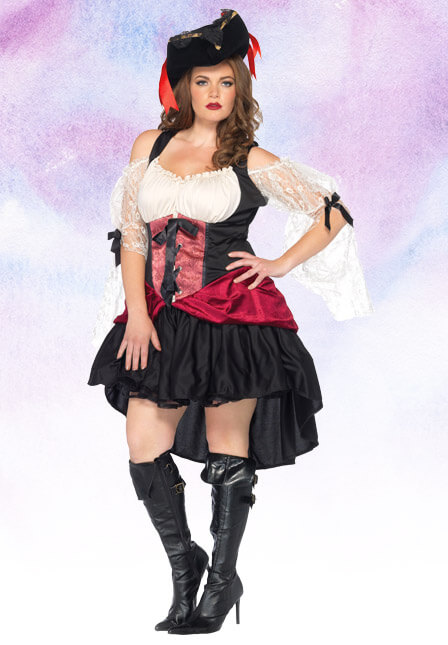 Women's Plus Size Wicked Wench Costume