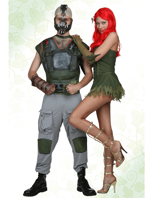 Poison Ivy Halloween Costumes for Adults & Kids