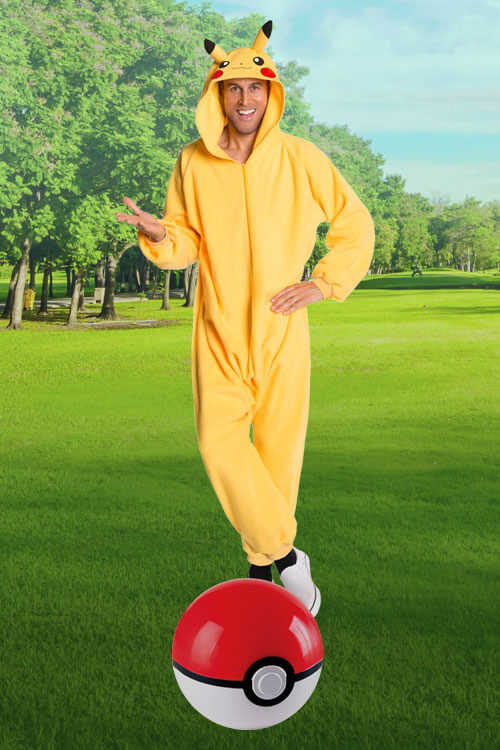 Adult Pikachu Costume Adult Pikachu Costume