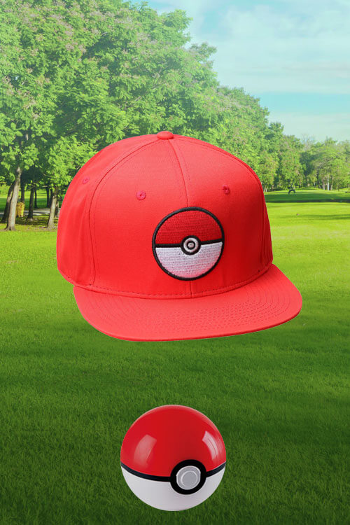 Pokémon Red Snapback Hat Pokémon Red Snapback Hat