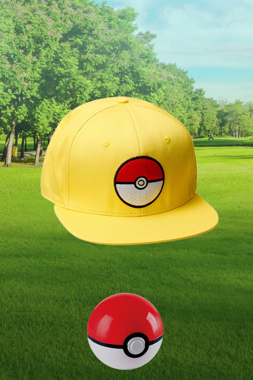 Pokémon Yellow Snapback Hat Pokémon Yellow Snapback Hat