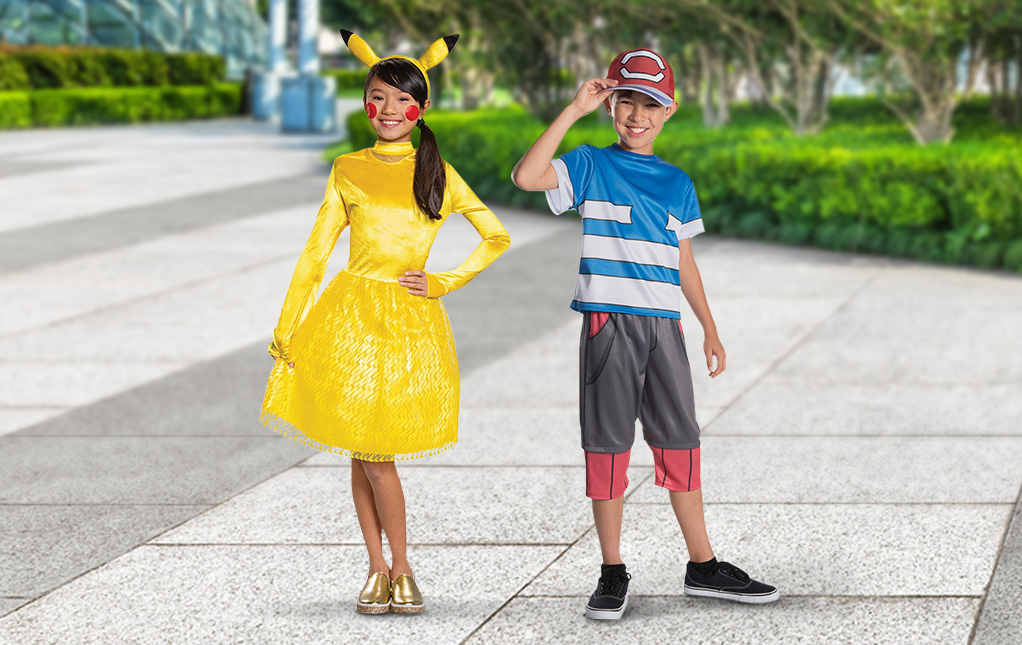 Ash and Pikachu Costumes