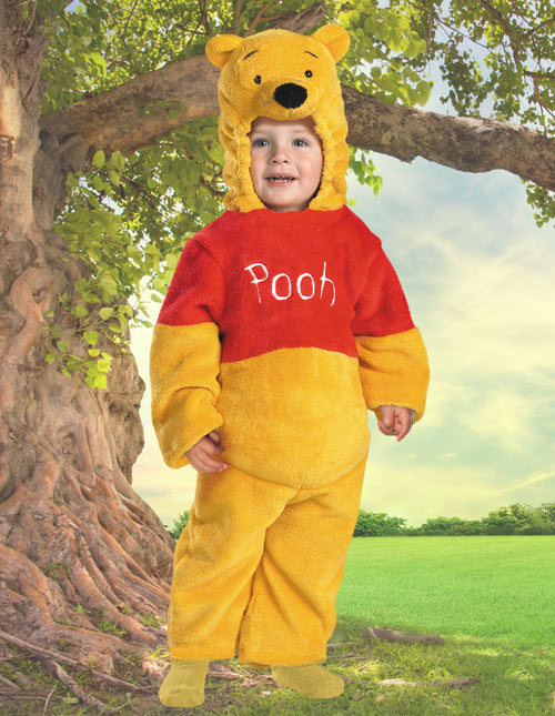 Costume da Winnie the Pooh, famoso orso dei Formato L (175-180 CM)