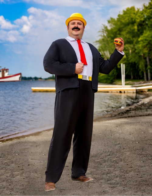 Popeye Wimpy Costume Popeye Wimpy Costume