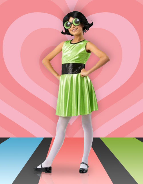 Buttercup Youth T-Shirt Cosplay Costume Halloween PPG Powerpuff