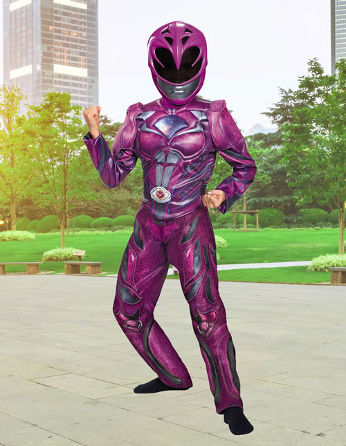Girls Pink Power Ranger Costume Girls Pink Power Ranger Costume