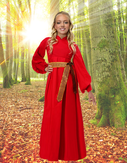 Princess Bride Buttercup Red Dress Costume for Women