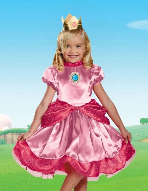 girls-Princess-Peach-costume