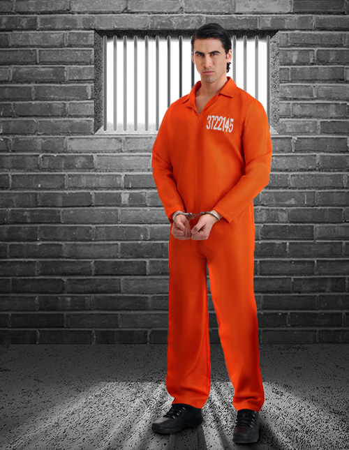 Prison uniform hot sale costume