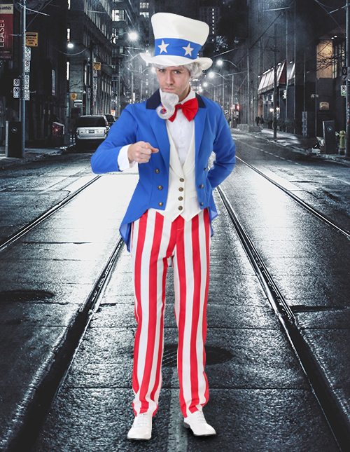 Uncle Sam Purge Costumes