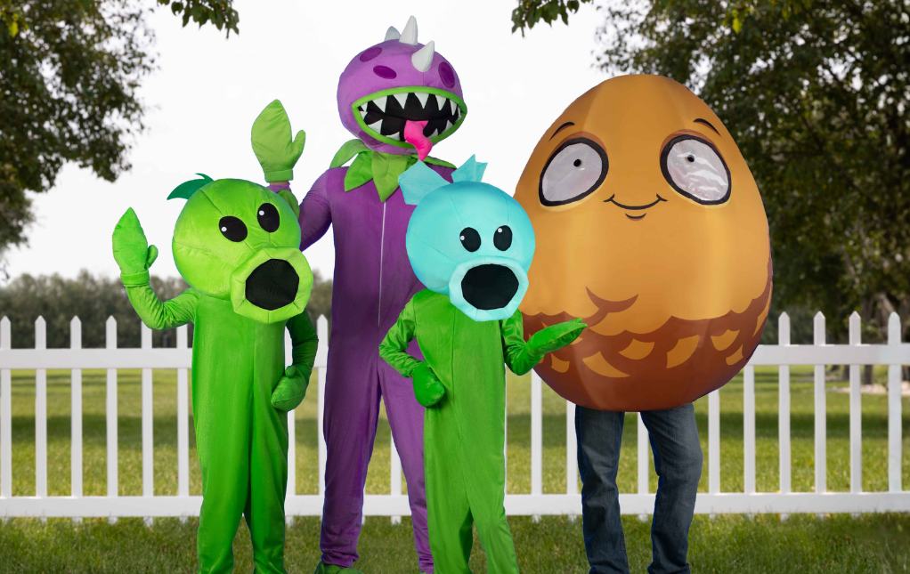 Plants vs Zombies Halloween Costumes