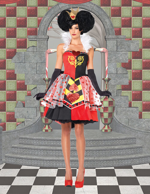 Sexy Queen of Hearts Costume Sexy Queen of Hearts Costume