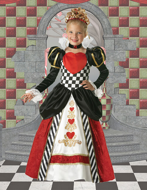 Kids Queen of Hearts Costume Kids Queen of Hearts Costume