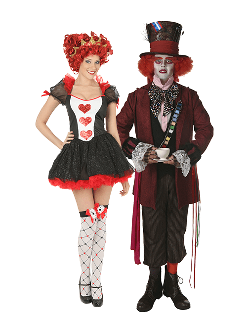 Queen of Hearts Couples Costumes Queen of Hearts Couples Costumes