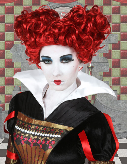 Queen of Hearts Wig