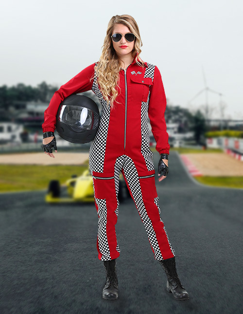Race Car Driver Costume Womens