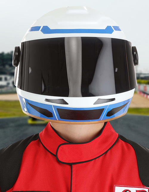 Race Car Driver Helmet Costume