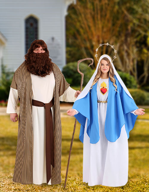 Lacey Adult Costume Beard & Mustache Set - One Size, Biblical Santa Pirate Jesus