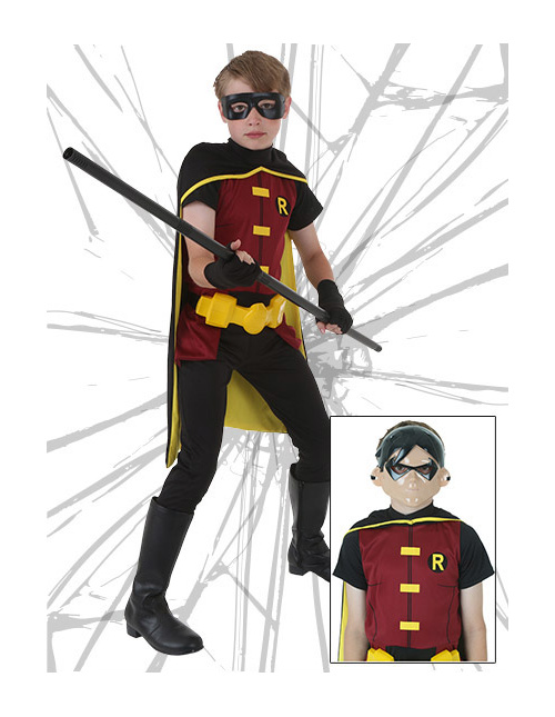 robin arkham city costume for kids