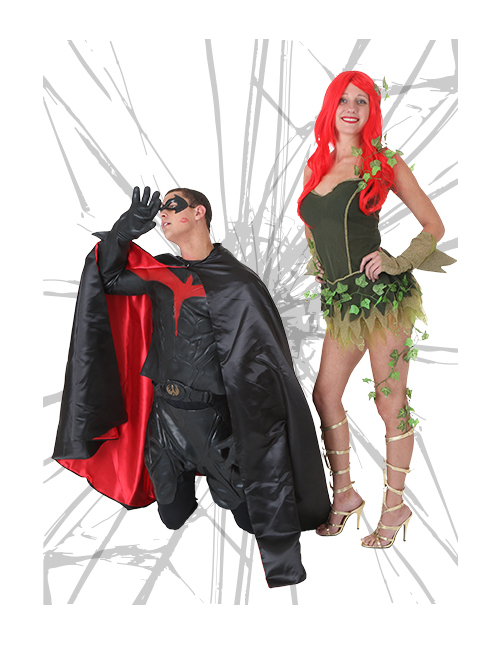 Robin and Poison Ivy Costumes