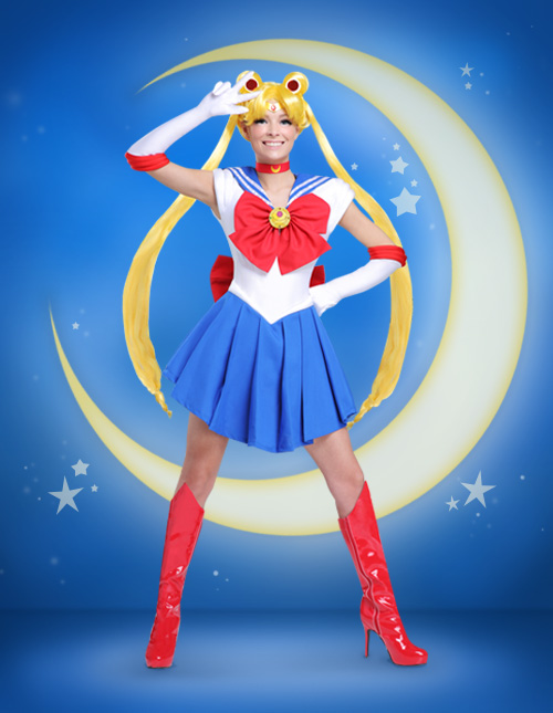 Sailor Moon Venus Sexy Adult Costume Small 