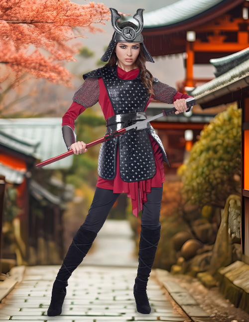 Stealth Ninja Samurai Warrior Assassins Creed Women Adult Costume